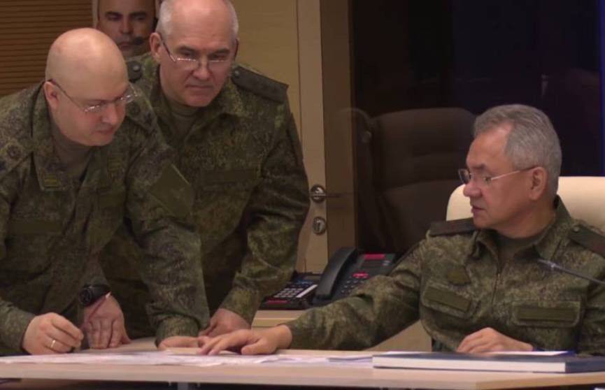 Глава Минобороны России проинспектировал командный пункт российской группировки в зоне спецоперации