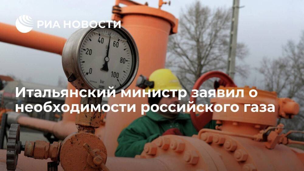Министр Пикетто-Фратин: Италия по-прежнему нуждается в российском газе
