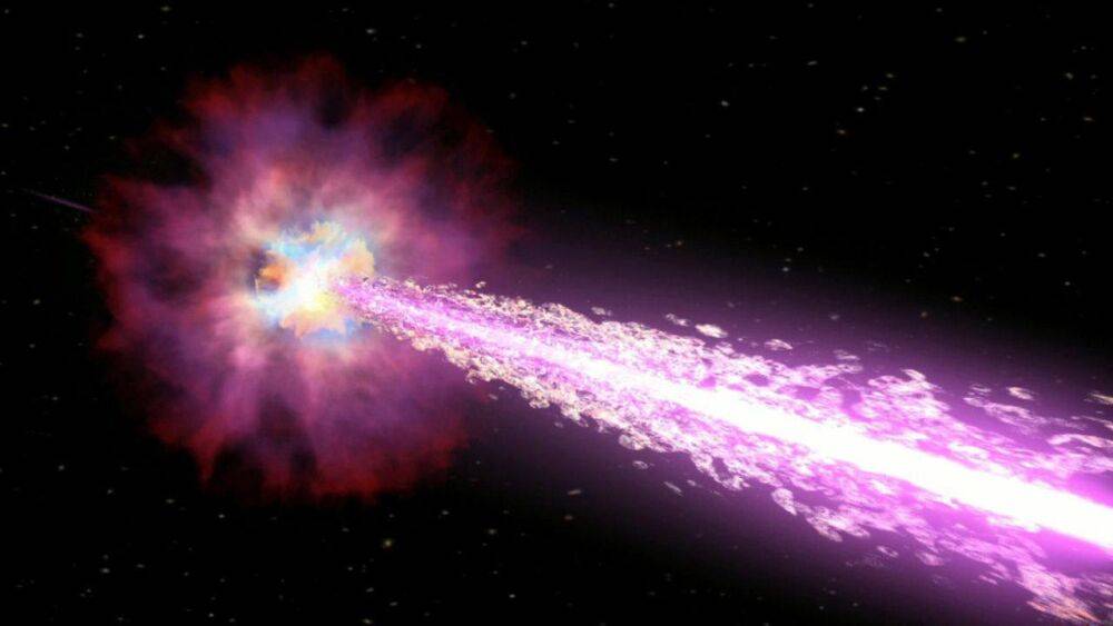 Новый источник гамма-всплесков открыли на расстоянии 1,1 млн световых лет от Земли