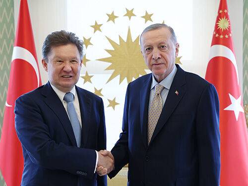К Эрдогану приезжал глава "Газпрома", они встречались за закрытыми дверями