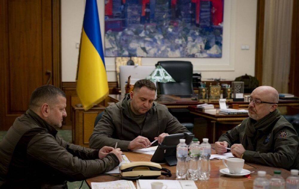 Залужний, Резніков та Єрмак провели розмову з колегами із США: про що говорили