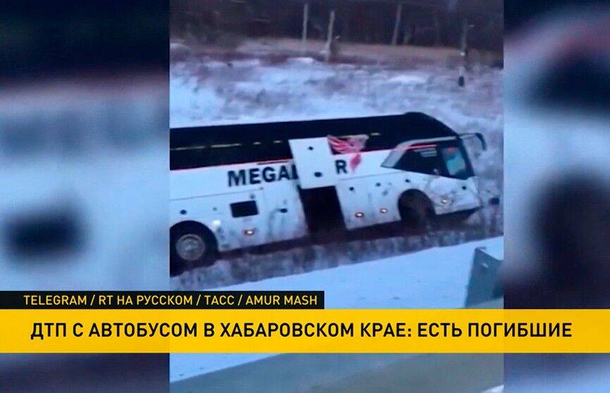 Смертельное ДТП в Хабаровском крае: автобус вылетел в кювет, погибли 6 человек
