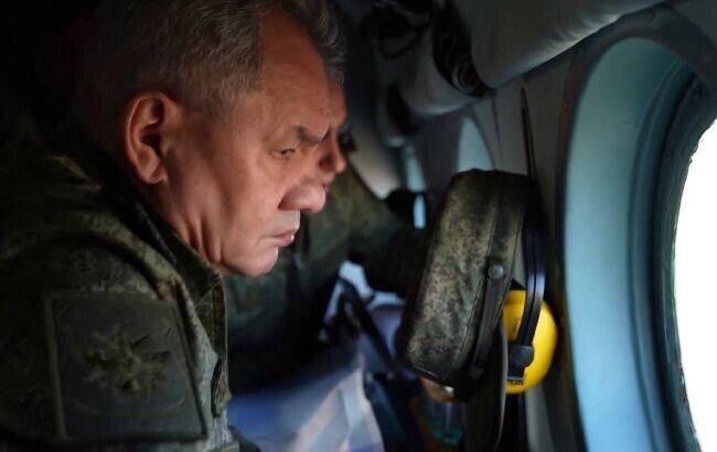 Шойгу проинспектировал оккупационные войска рф в Украине