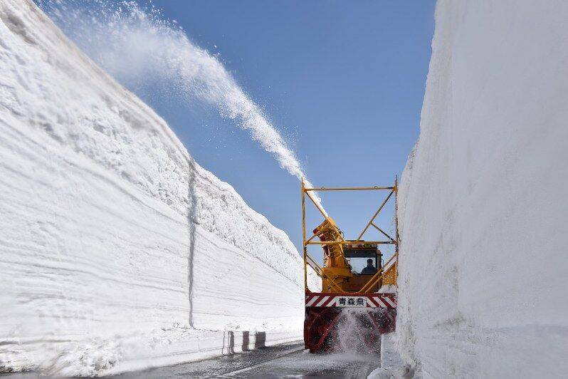 Японский город Аомори начнет получать электроэнергию из снега