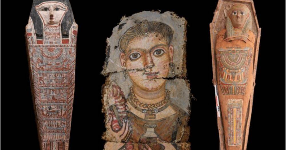 Портреты из Древнего Царства. Археологи нашли редкие артефакты римского и пиолемеевского периодов