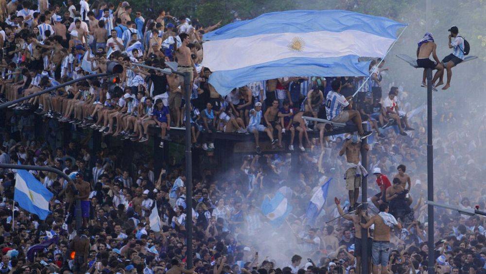 Аргентина чествует своих чемпионов