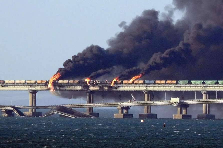 У СБУ розповіли про вибух на Кримському мості