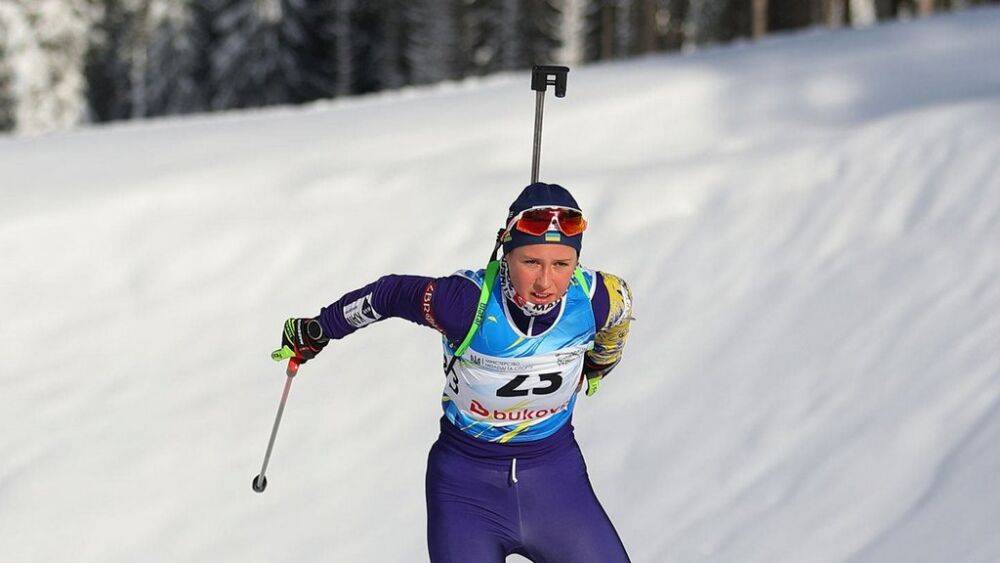 Анастасия Меркушина выиграла женский спринт на чемпионате Украины