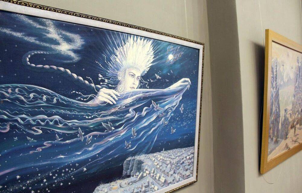 Жителей Твери приглашают познакомиться с «Царицей Зимой» художника Всеволода Иванова