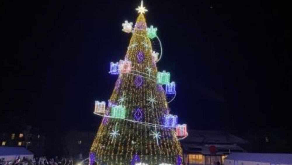 В Литве восхитились елкой, которую установили в Буче: "Сильный символ надежды"