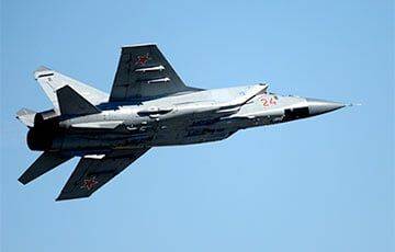 На аэродроме в Беларуси загорелся российский МиГ-31К