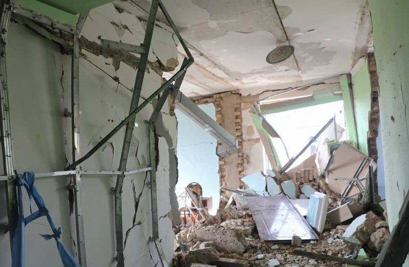В одной из больниц в Карши произошел взрыв газа. Два человека пострадали