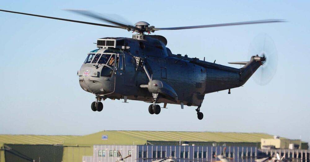 В Британии показали обучение ВСУ на вертолетах Sea King (видео)