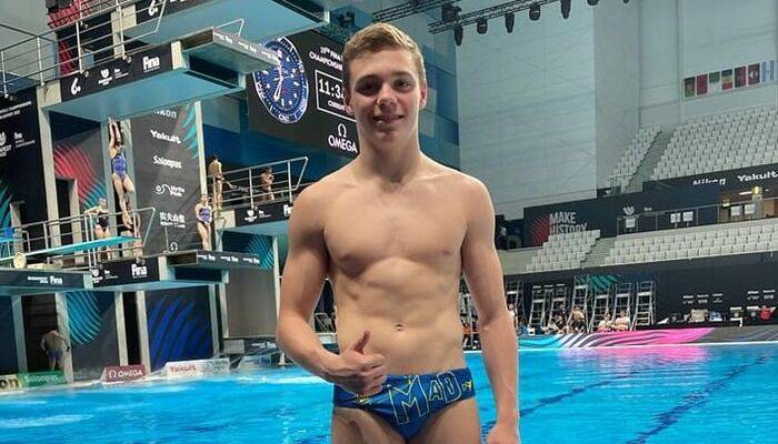 Болюх завоевал второе золото на юниорском ЧМ по прыжкам в воду
