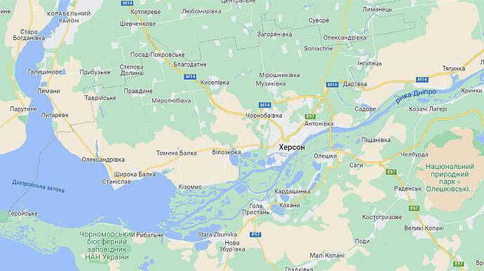 Херсонщина: власти начали эвакуацию людей с левого берега Днепра