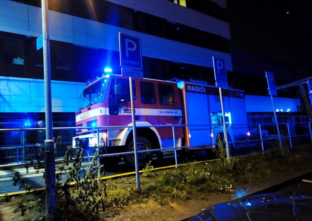 В пражской больнице «Мотол» произошел пожар