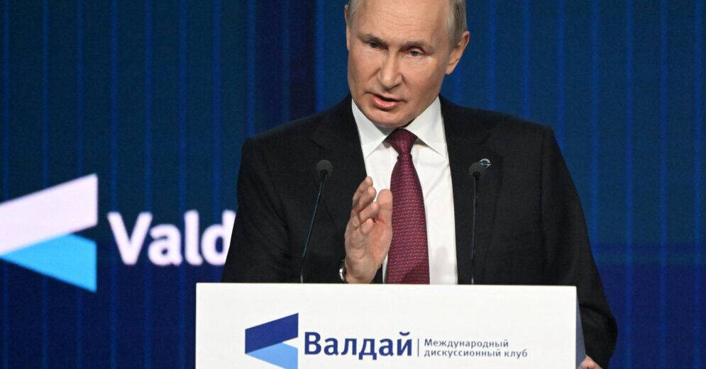 "Мы делаем это, но кто ударил по Крымскому мосту?" Путин — об ударах по энергетическим объектам Украины