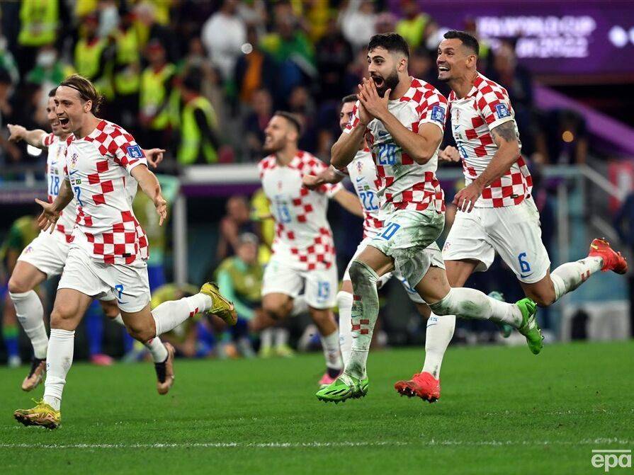 Сборная Хорватии первой вышла в полуфинал ЧМ 2022, сенсационно обыграв в серии послематчевых пенальти Бразилию