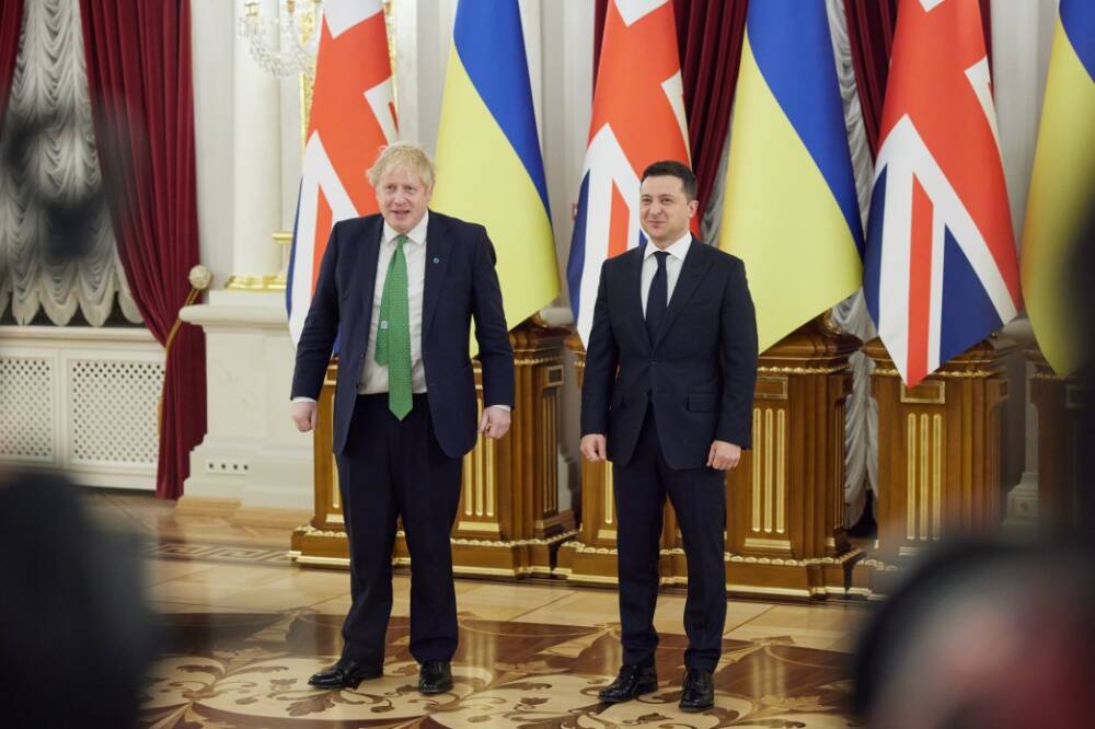 В Киеве состоялась встреча Зеленского и Джонсона: основные заявления