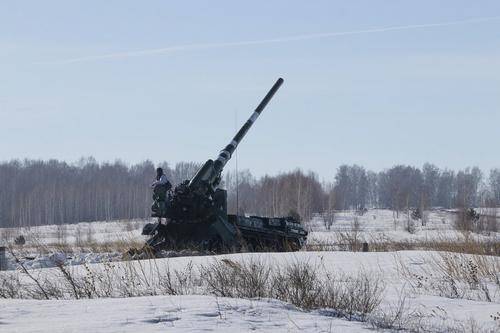 Россия отправила к границе с Украиной самоходные пушки «Малка», способные атаковать ядерными боеприпасами
