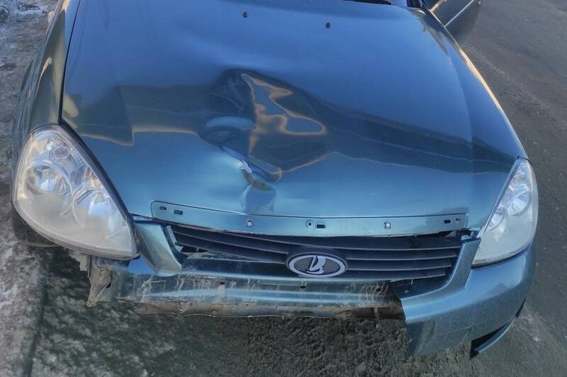 В Кургане водитель сбил женщину на перекрестке