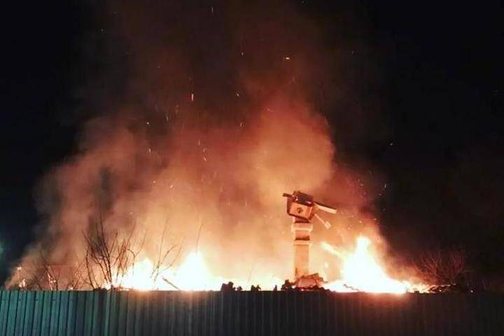 В Туапсинском районе в пожаре погиб мужчина