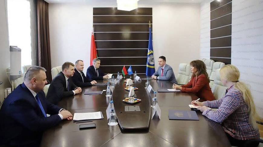 Новые формы и методы сотрудничества обсуждались на встрече представителей СК Беларуси и ООН