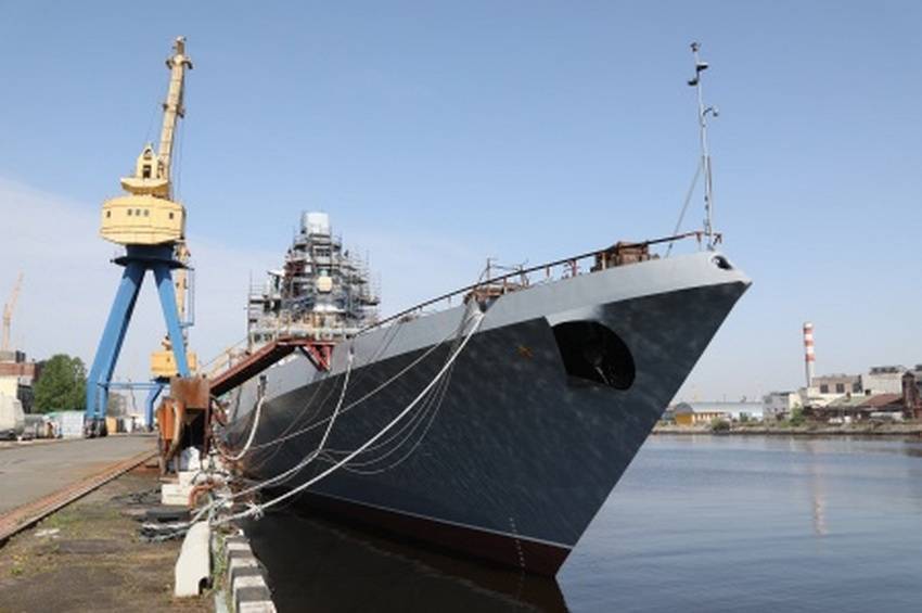 Источник уточнил сроки передачи в состав флота третьего фрегата проекта 22350 «Адмирал Головко»