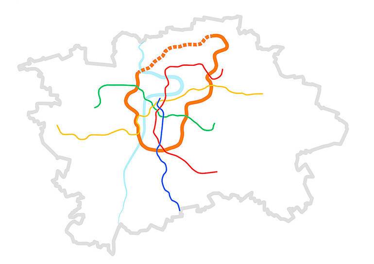 Пражские власти предложили построить кольцевую линию метро