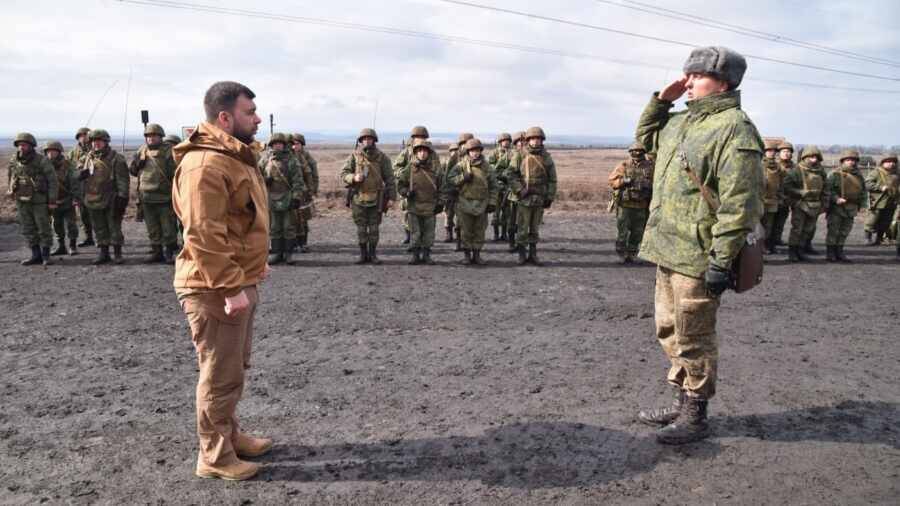 Глава ДНР провёл плановые занятия по боевой подготовке подразделений НМ ДНР