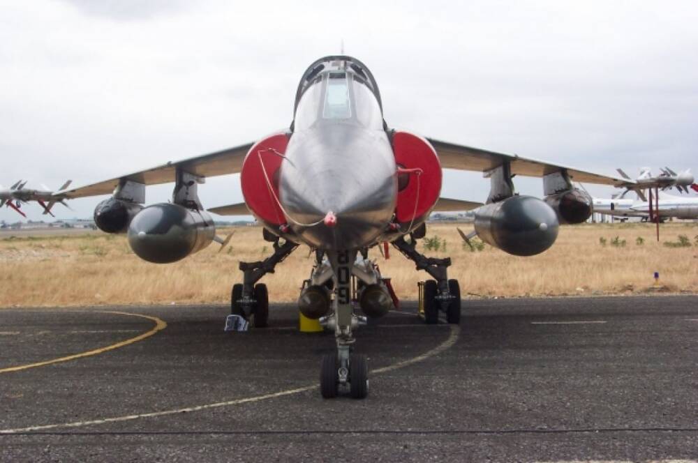 Истребитель Mirage F1 потерпел крушение в США