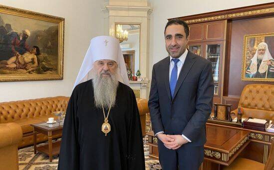 Генконсул Кипра в Санкт-Петербурге провел встречу с митрополитом