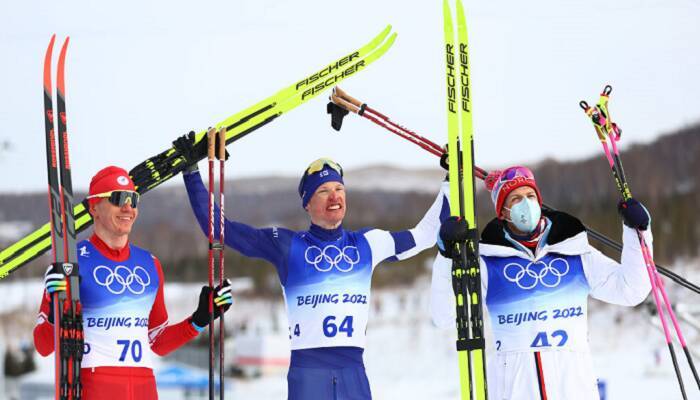 Финн Нисканен выиграл лыжную гонку раздельным стартом на Олимпиаде