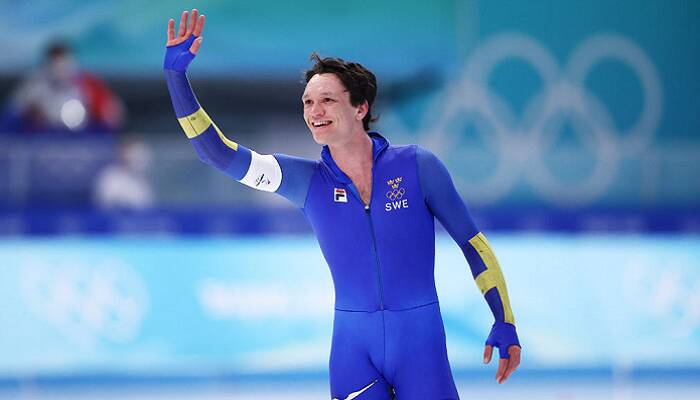 Швед ван дер Пул с мировым рекордом выиграл золото Олимпиады на дистанции 10000 м в конькобежном спорте