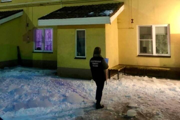 Следователи возбудили уголовное дело после падения ледяной глыбы на 5-летнего мальчика в Чудове