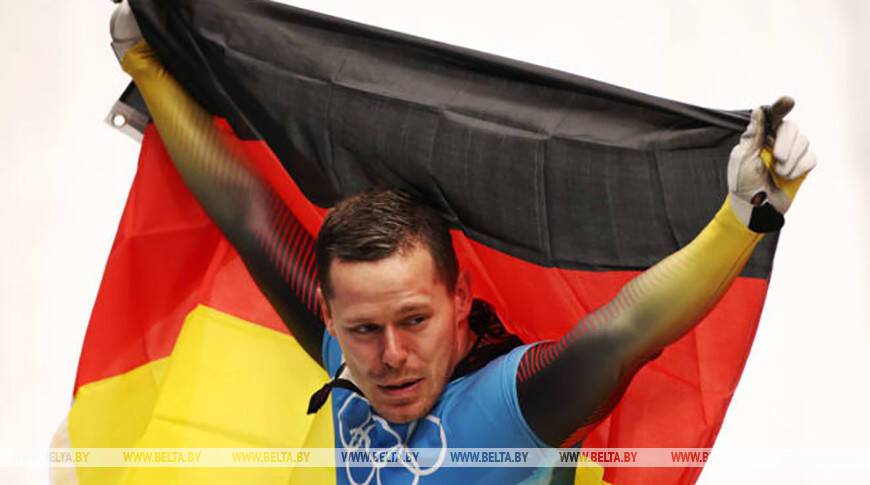Немец Кристофер Гротхер стал олимпийским чемпионом в скелетоне