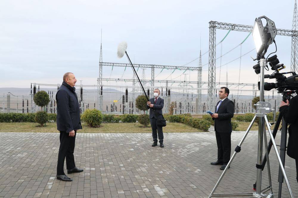 Президент Ильхам Алиев: Сегодня идет серьезная работа по полному задействованию возобновляемых видов энергии