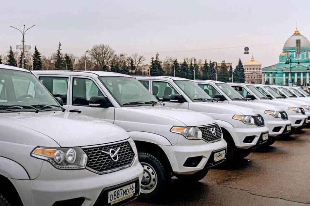 В курские больницы закупят 19 машин высокой проходимости на 18,6 млн рублей