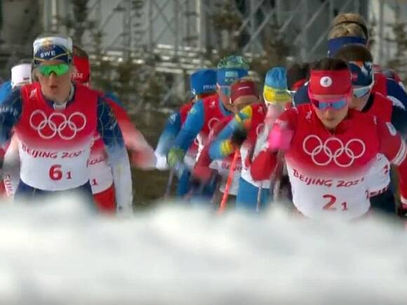 Российские лыжницы в эстафете выиграли третье «золото» Олимпиады