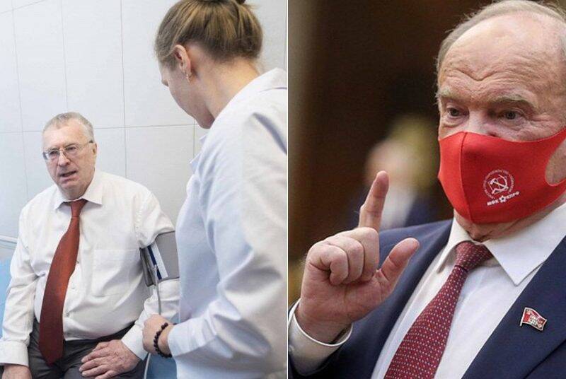 Зюганов попал в одну больницу с Жириновским, но врачи не позволили им встретиться