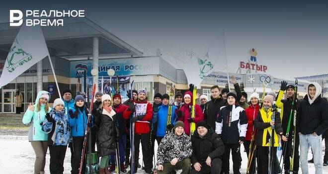 Сотрудники ТАИФ-НК присоединились к юбилейной гонке «Лыжня России»