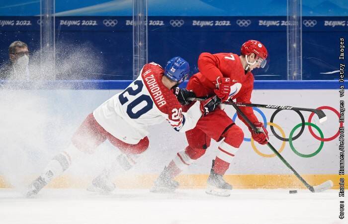 Российские хоккеисты проиграли Чехии на Олимпиаде