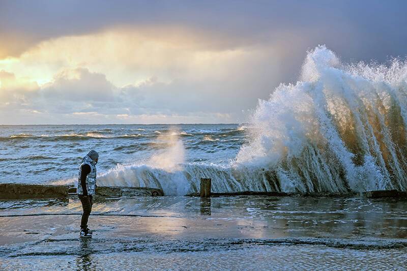 К берегам Камчатки приближается шторм с десятиметровыми волнами