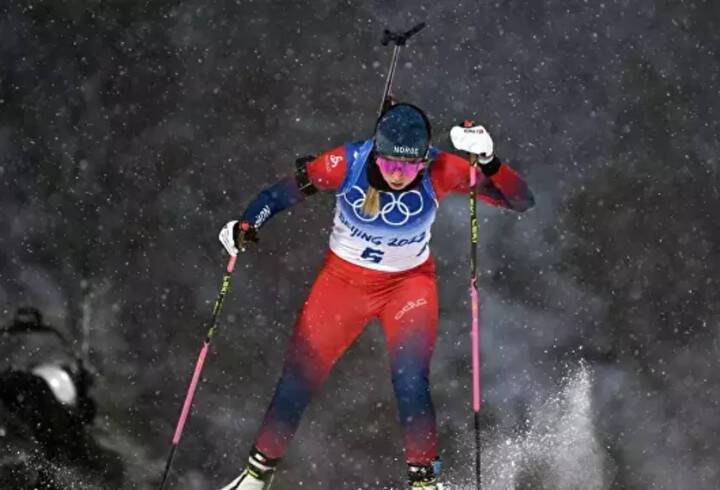 Норвежская биатлонистка Тандревольд потеряла сознание после гонки преследования на Олимпиаде в Пекине