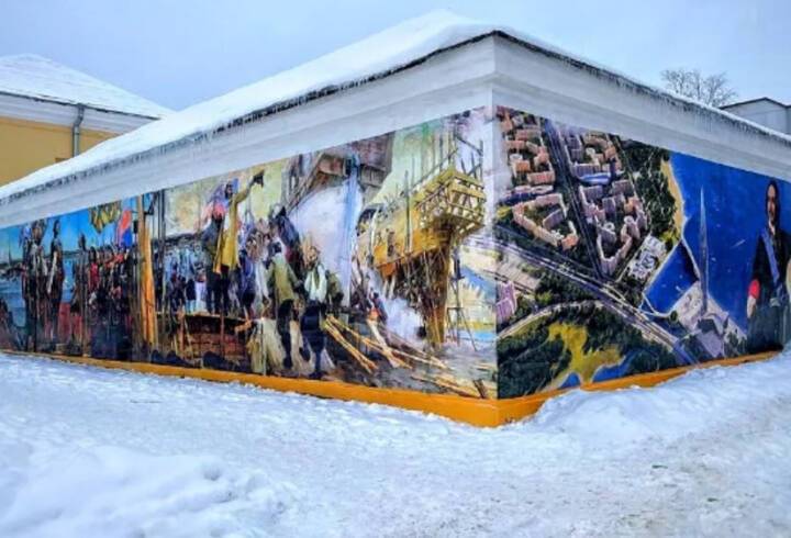Самое большое граффити Ленобласти появилось в Кингисеппе