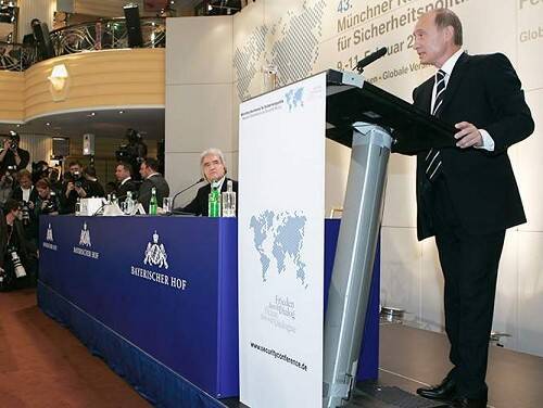Песков отметил увеличение обозначенных Путиным в Мюнхенской речи проблем