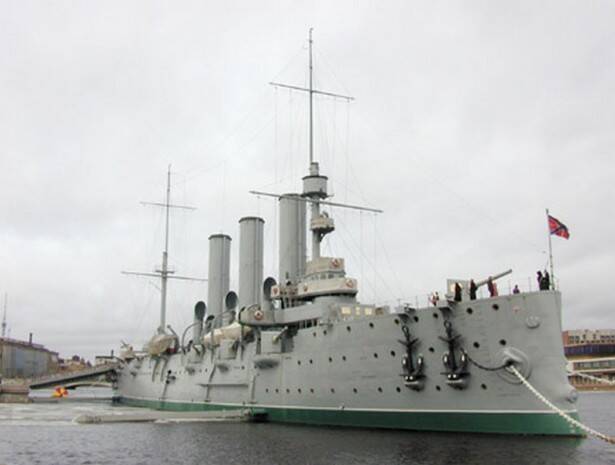 На «Авроре» работает выставка о кораблях Балтийского флота в Русско-японской войне