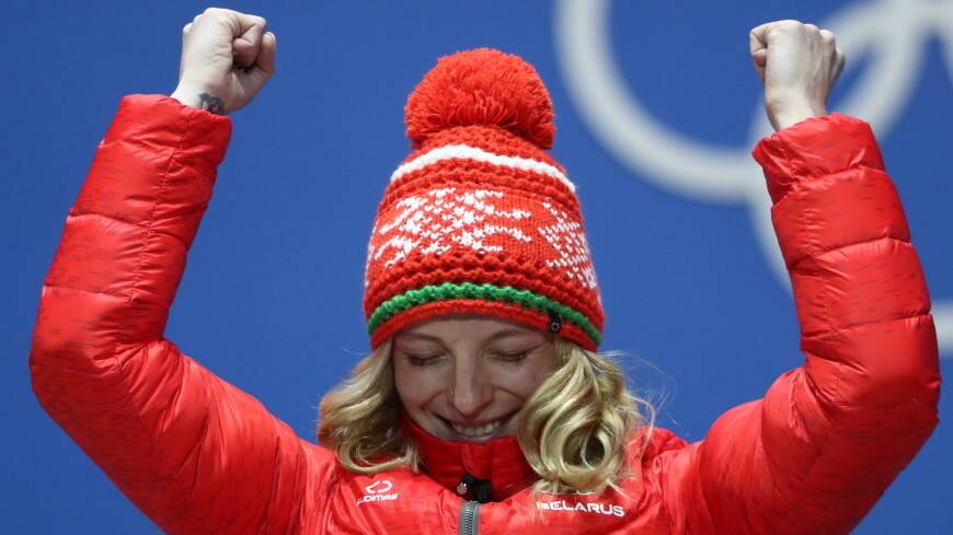 Белоруска Анна Гуськова завоевала серебро в лыжной акробатике на Олимпиаде в Пекине