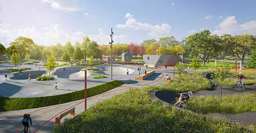В сети показали будущие урбан-парки от «Большой стройки» на Днепропетровщине