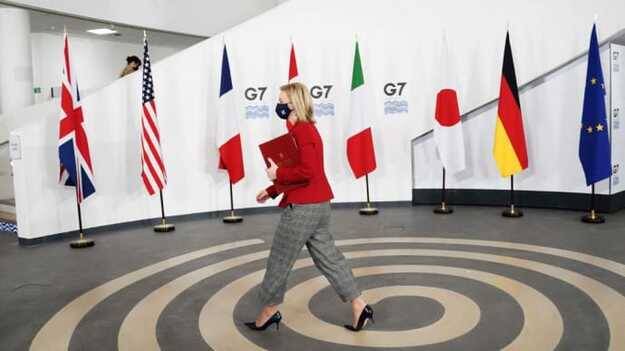 G7 предупредила Россию о жестких экономических санкциях в случае вторжения в Украину